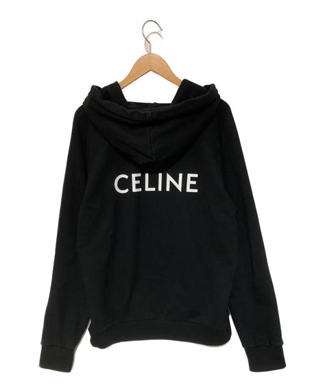 CELINE(セリーヌ) / バックロゴパーカー/XL/コット .